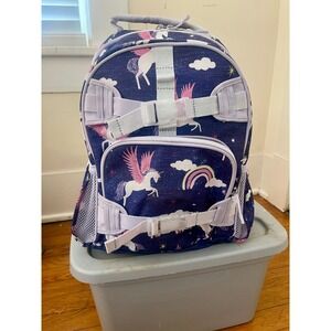 Navy Night Unicorn Glow-in-the-Dark Pottery Barn Kids Small NWOT‎ Mono Removed